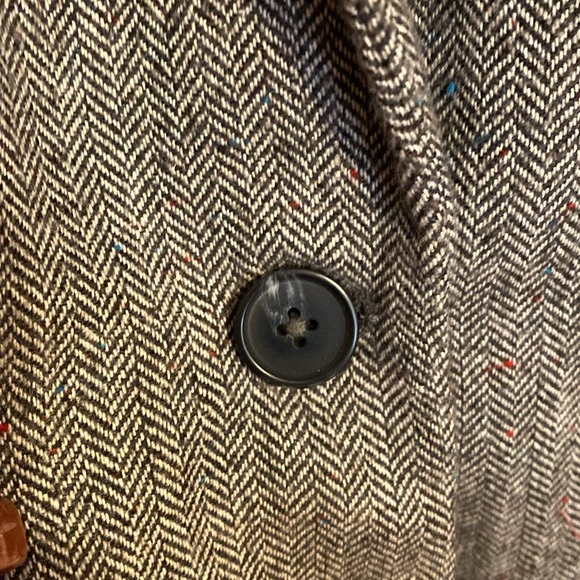 Gray Twill Blazer Jacket - Picture 4 of 6